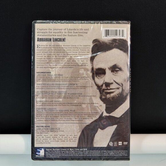 Abraham Lincoln Trial By Fire DVD Documentary - Picture 2 of 5